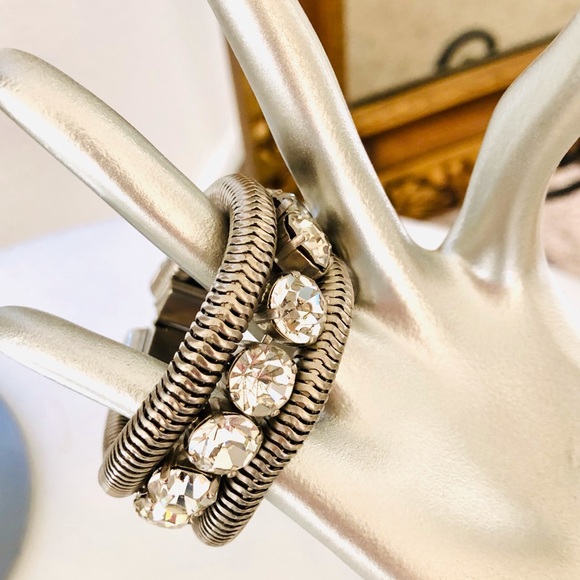 Gorgeous Vintage Crystal Bracelet UNIQUE! - Picture 5 of 13